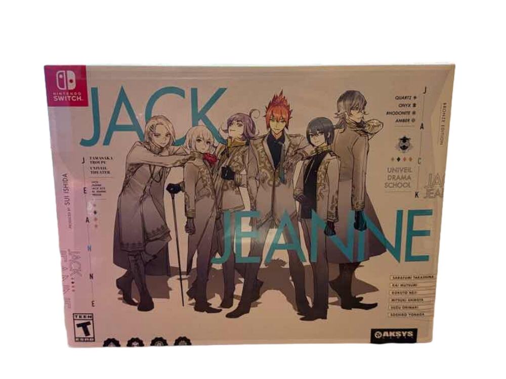 Jack Jeanne Bronze Edition Nintendo Switch Aksys Games Box Set